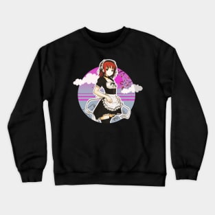 beautiful anime girl Crewneck Sweatshirt